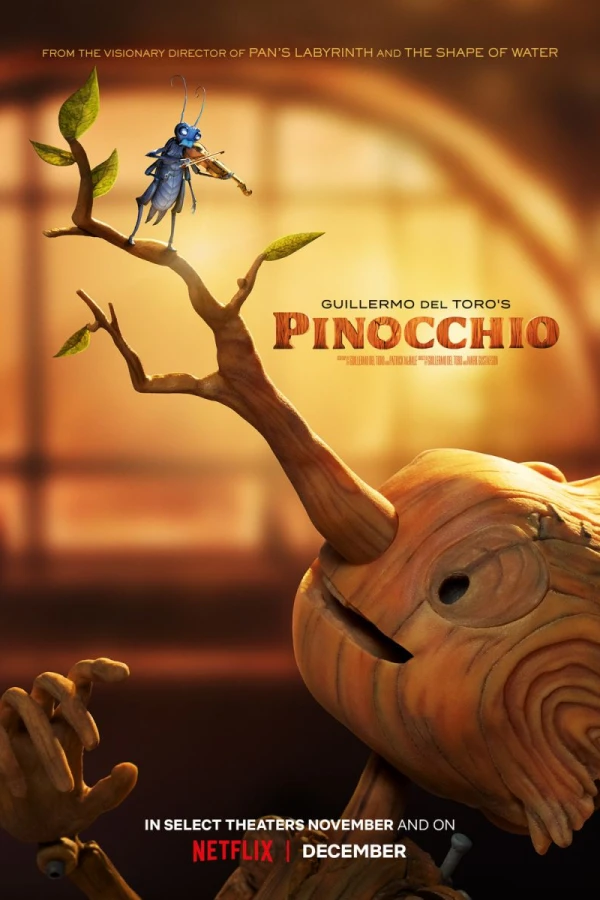 Pinóquio de Guillermo del Toro Poster