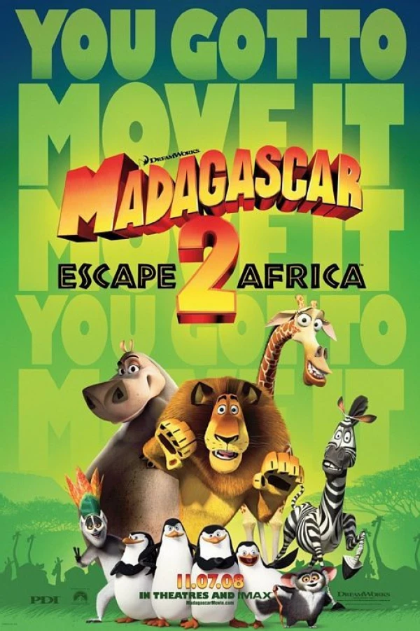 Madagáscar 2 Poster