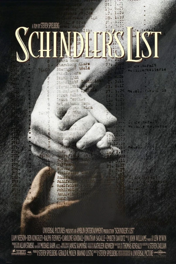 A Lista de Schindler Poster