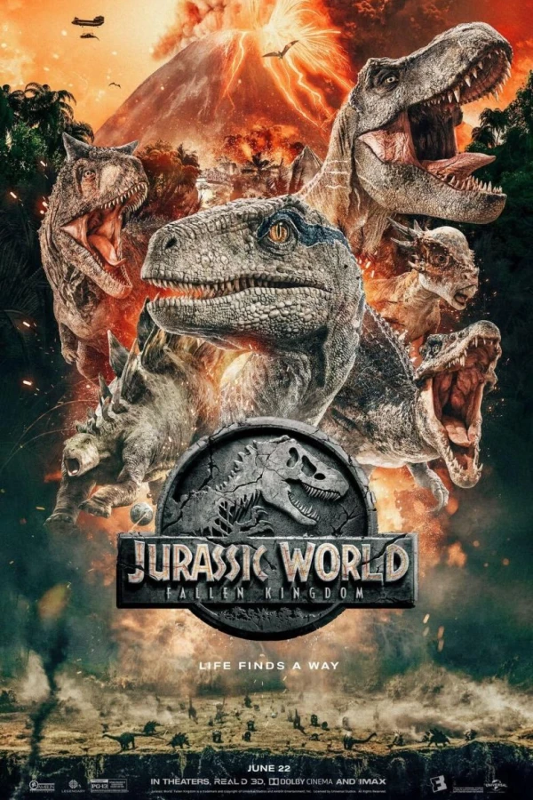 Mundo Jurássico: Reino Caído Poster